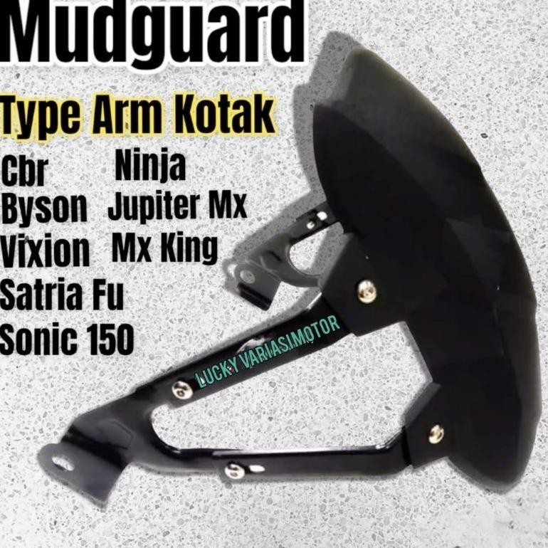 Mudguard Spakbor Kolong Anti Ciprat Motor Vixion Ninja Cbr150 Gsx Mx King Satria Fu Sonic Jupiter Mx