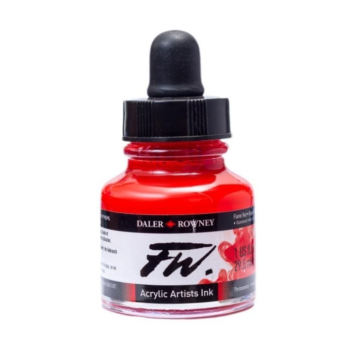 

Ready Cat Akrilik Daler Rowney FW Ink Acrylic 29.5 ML - Red Series
