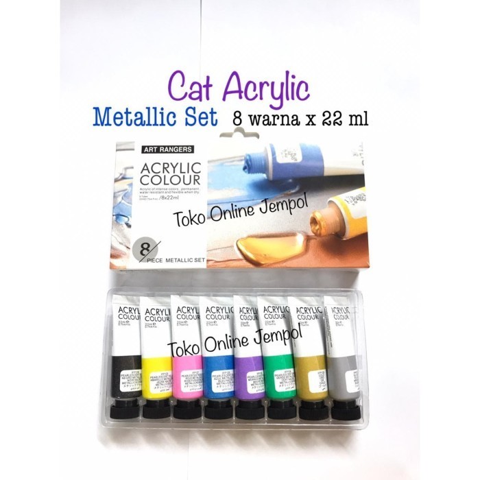 

Ready Cat Acrylic Metallic Color Set Art Ranger 297372 cet Akrilik ATK1051AR