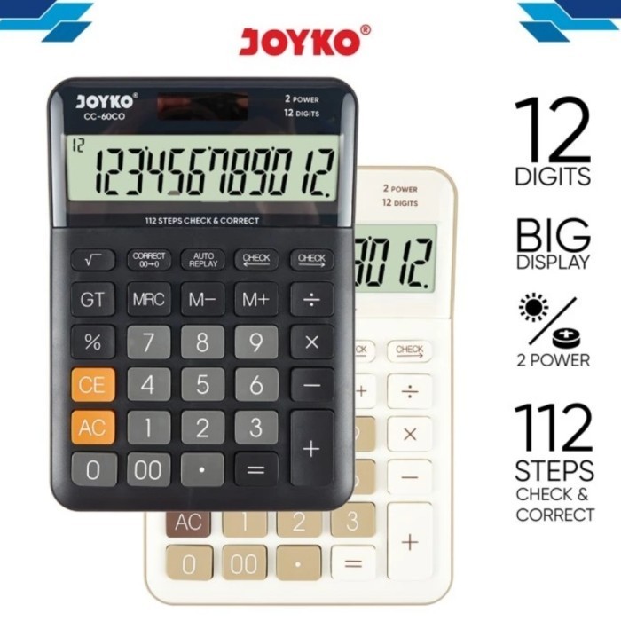 

Calculator kalkulator CC-60CO 12 digits check correct