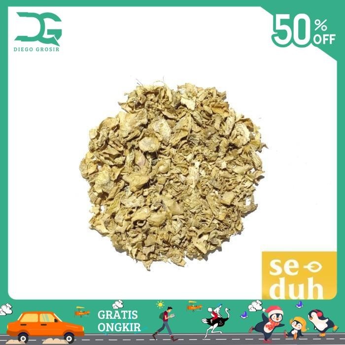 

JAHE KERING LOKAL / DRIED GINGER / DEHYDRATED GINGER FLAKES 500 GRAM KUALITAS TERBAIK