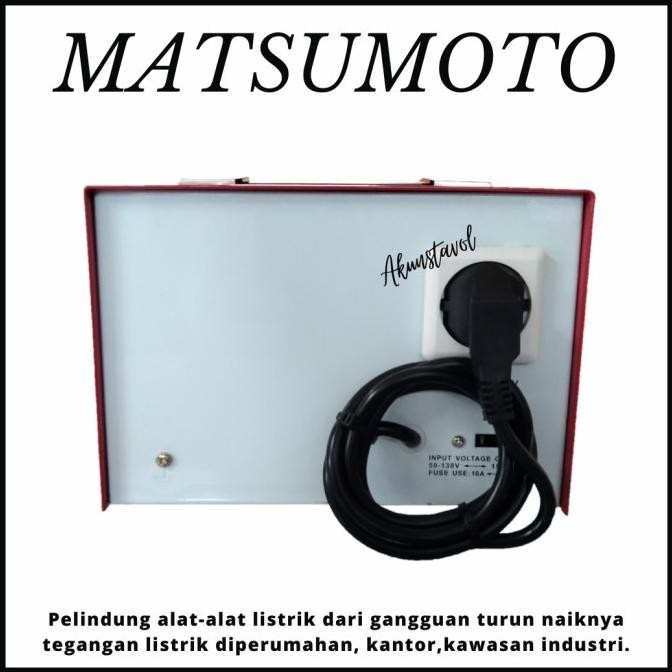 Jual | Bagus Stavolt Oki Avr/Svc-500Va - Stabilizer Listrik Oki 500 Watt