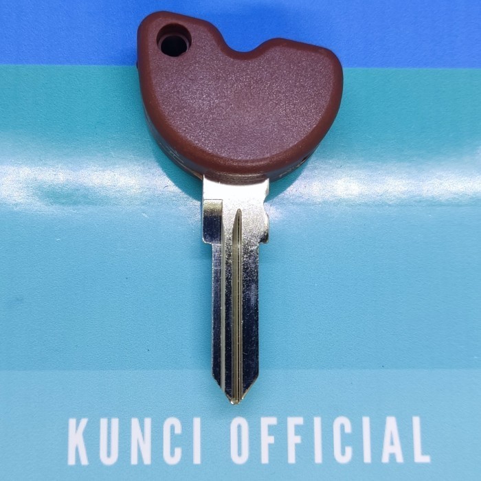 Blank Key Bahan Duplikat Kunci Vespa Coklat