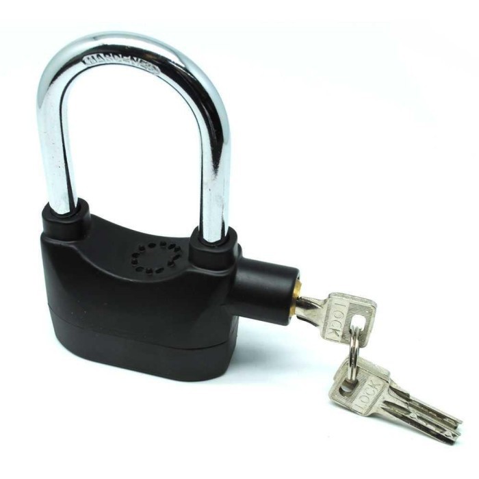 Gembok Alarm Anti Maling Eyci KunciSepeda Motor Lipat Gunung Mtb