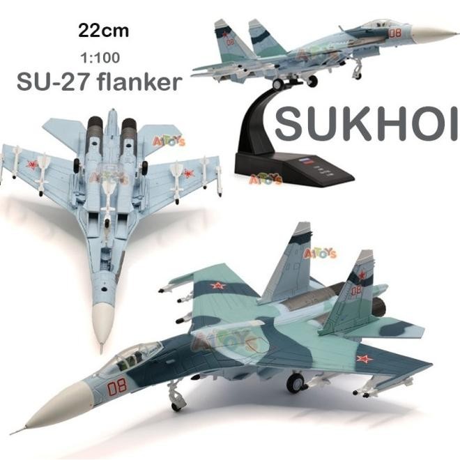 Miniatur Diecast Pesawat F-15E Strike Eagle 19 Cm 1:100