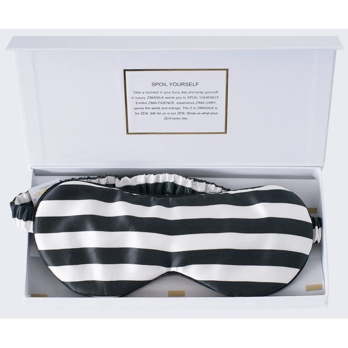 Zimasilk 22 Momme Pure Mulberry Silk Sleep Mask Soft