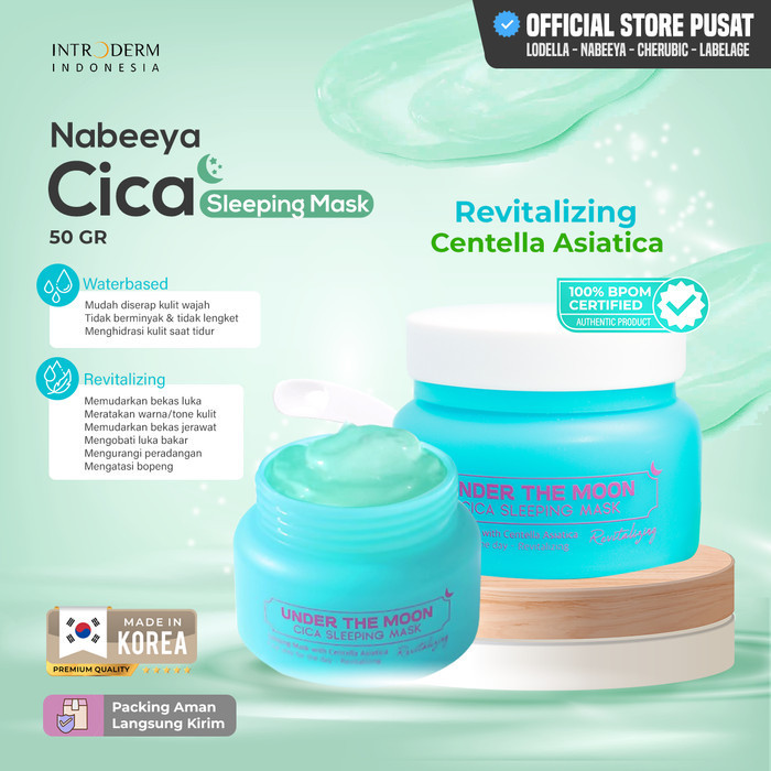 Nabeeya Under The Moon - Cica Sleeping Mask