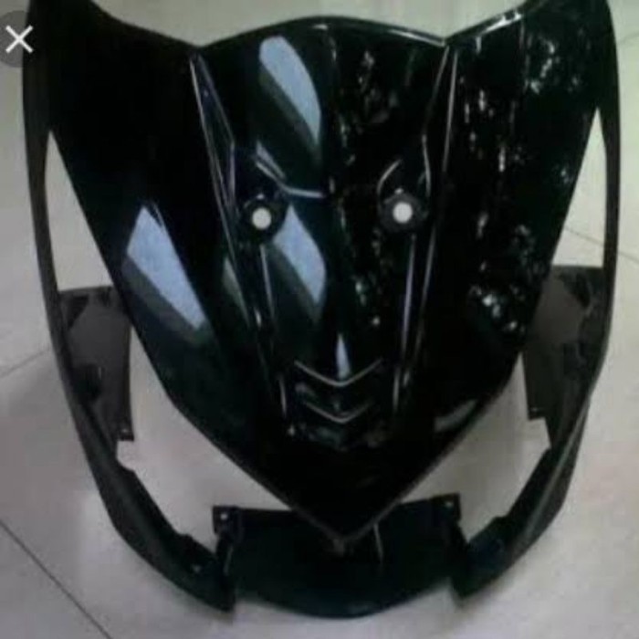 Tameng Lampu Depan Beat Fi 2013 Cover Bodi Tebeng Depan Motor Hitam