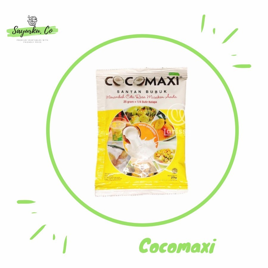 

Santan Bubuk Cocomaxi 25 gram