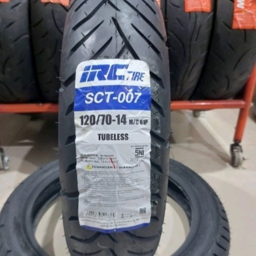 120/70-14 Irc Tubles Ban Belakang Vario160