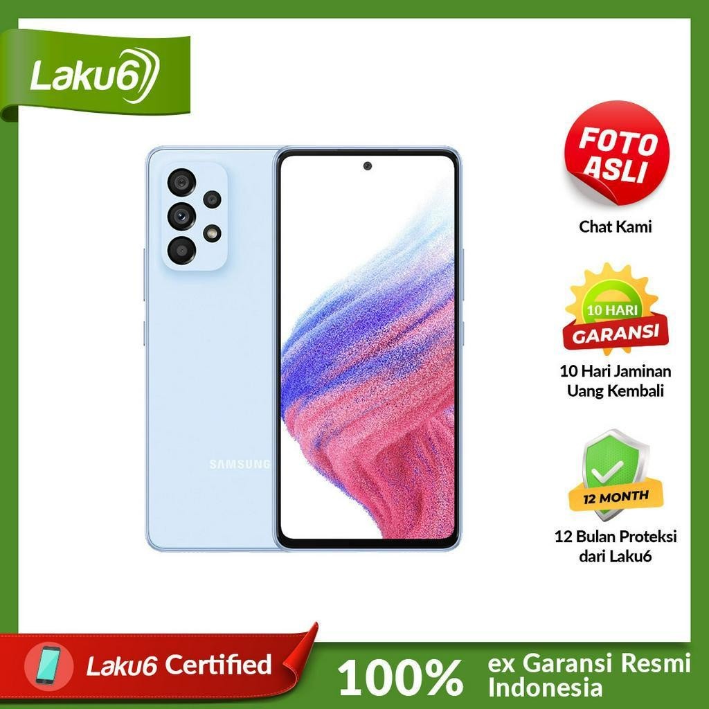 Samsung Galaxy A53 5G 8GB/256GB Bekas Resmi Indo