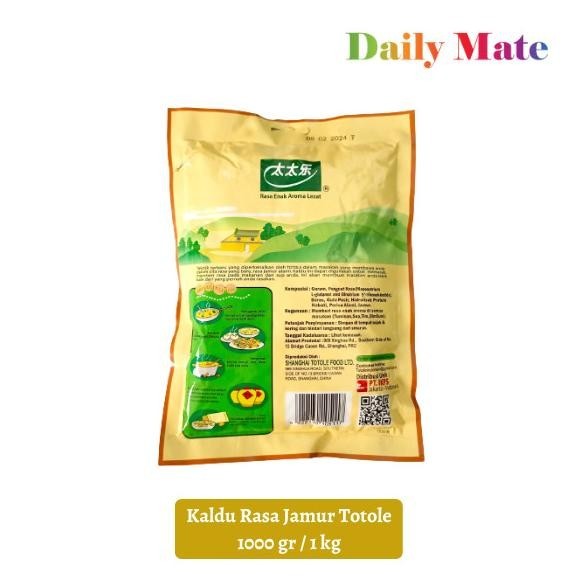 

BIG SALE TOTOLE KALDU RASA JAMUR 1000 GR | 1 KG | SACHET !!!!!