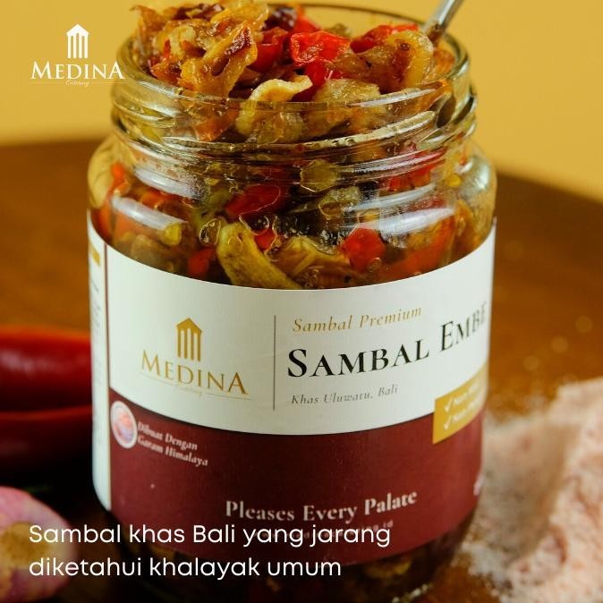 

NEW PRODUK SAMBAL EMBE AUTENTIK KHAS BALI (250GR) - MEDINA CATERING !!!!!