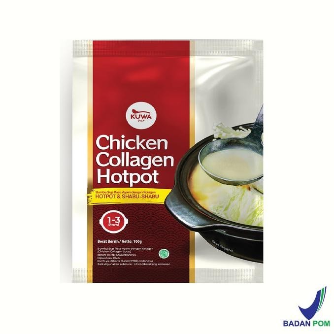 

READY STOCK KUWA CHICKEN COLLAGEN HOTPOT - KALDU SUP AYAM KOLAGEN - 100G !!!!!