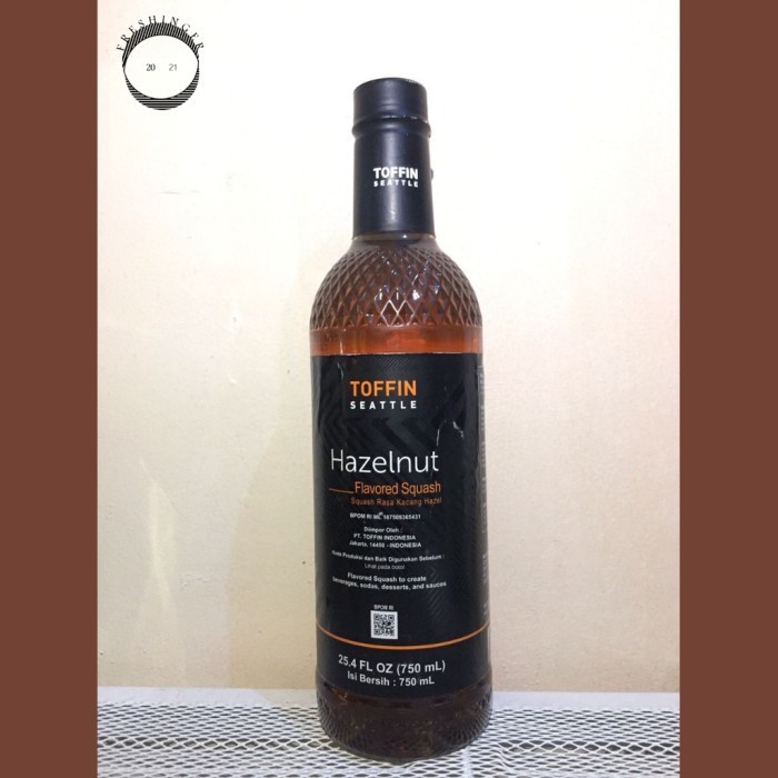 

Dijual Toffin Syrup Hazelnut Toffin Sirup Caramel 750Ml