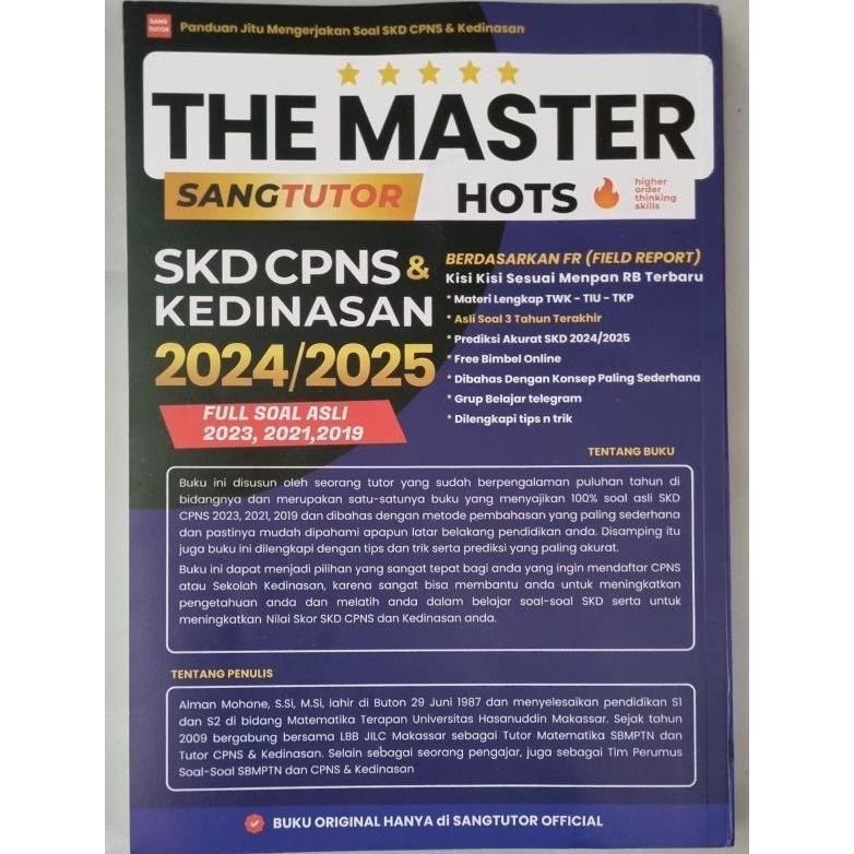 Termurah The Master Skd Cpns & Kedinasan 2024/2025 Pl30