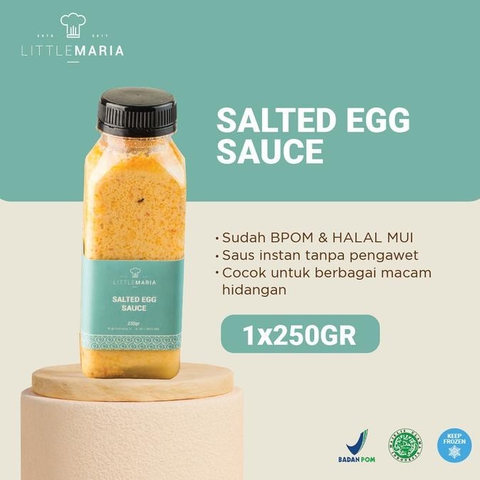 

READY STOCK LITTLEMARIA SALTED EGG SAUCE/SAUS TELUR ASIN 250G 3-5PORTIONS !!!!!