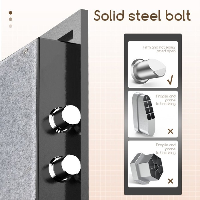 Safe Box Deli Et587 - Brankas Digital Tahan Api Deli Et 587