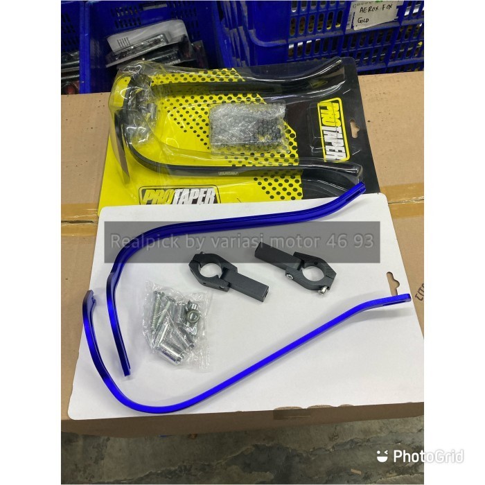 Handguard Pelindung Tangan Wr 155 Biru Hitam Hand Guard Wr 155