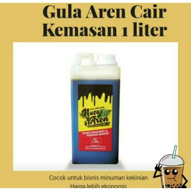 

READY STOCK GULA AREN CAIR NUSA AREN BROWN SUGAR 1 LITER 1.3KG !!!!!