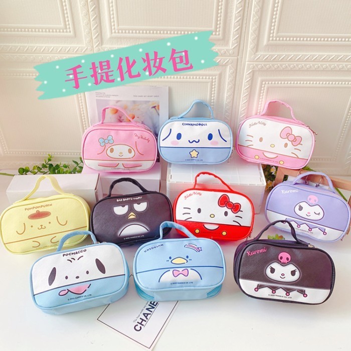 

TEMPAT PENCIL KARAKTER SANRIO PENCIL CASE KARTUN BADBADZMARU HELLOKITT