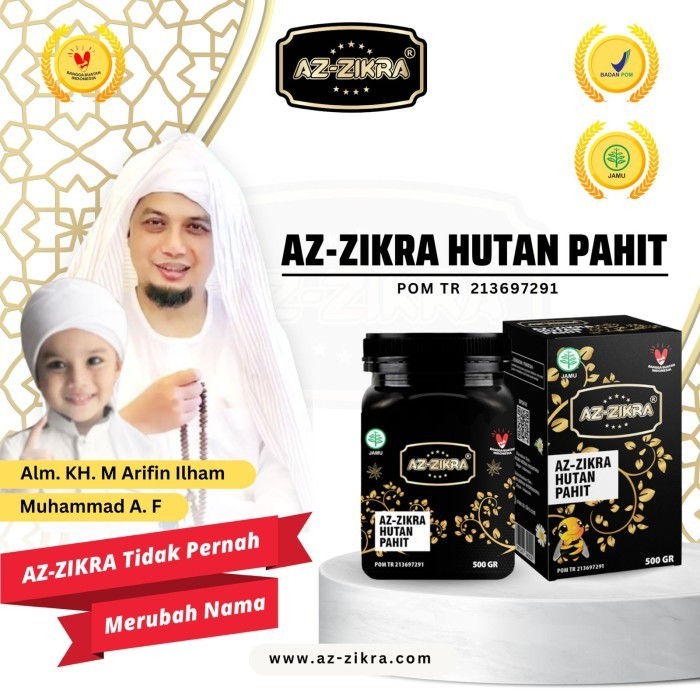 

Ready Madu Hitam Pahit Az Zikra Azzikra Asli / Original 500ML