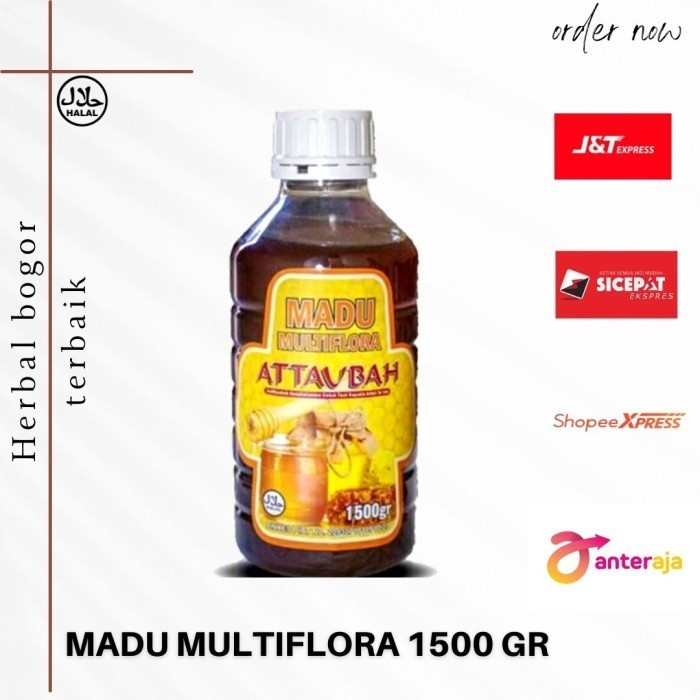 

Ready MADU MULTIFLORA 1500 GR AT-TAUBAH JAMIN ASLI