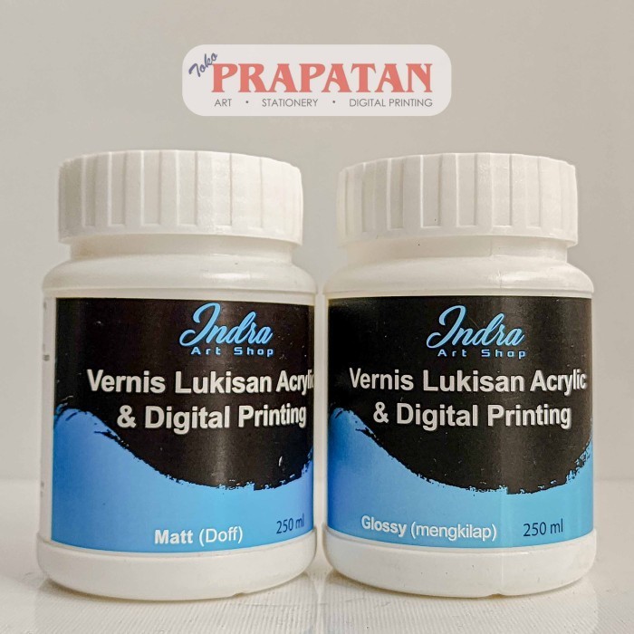 

INDRA ACRYLIC VARNISH 250 ML VARNISH CAT AKRILIK