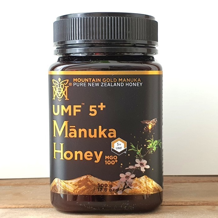 

Promo Mountain Gold Madu Manuka Honey UMF 5+, 500g, Madu New Zealand