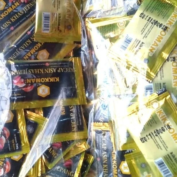 

TERBARU KIKKOMAN KECAP ASIN KHAS JEPANG HALAL SACHET | KECAP ASIN 5ML 100PCS !!!!!