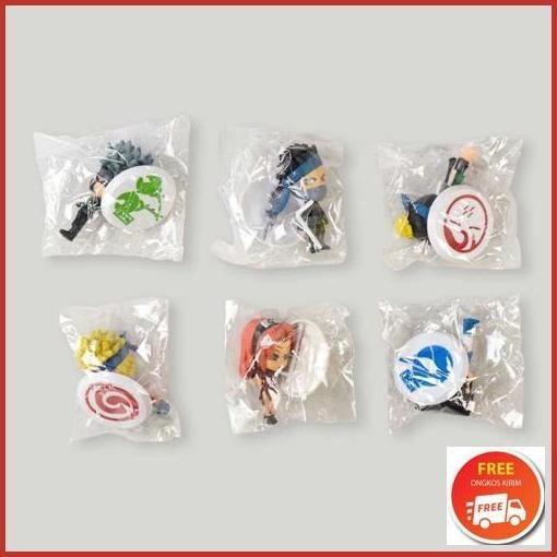 Original Action Figure Naruto / Action Figure Anime Mini 6 Pcs Jaminan Quality
