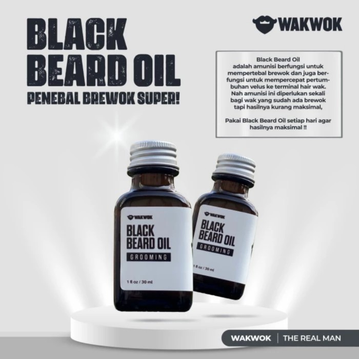 [BBO] BLACK BEARD OIL BBO BY WAKWOK