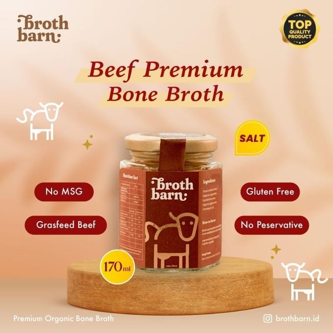 

TERBARU BEEF BONE BROTH / SARI PATI SAPI BY BROTHBARN.ID !!!!!
