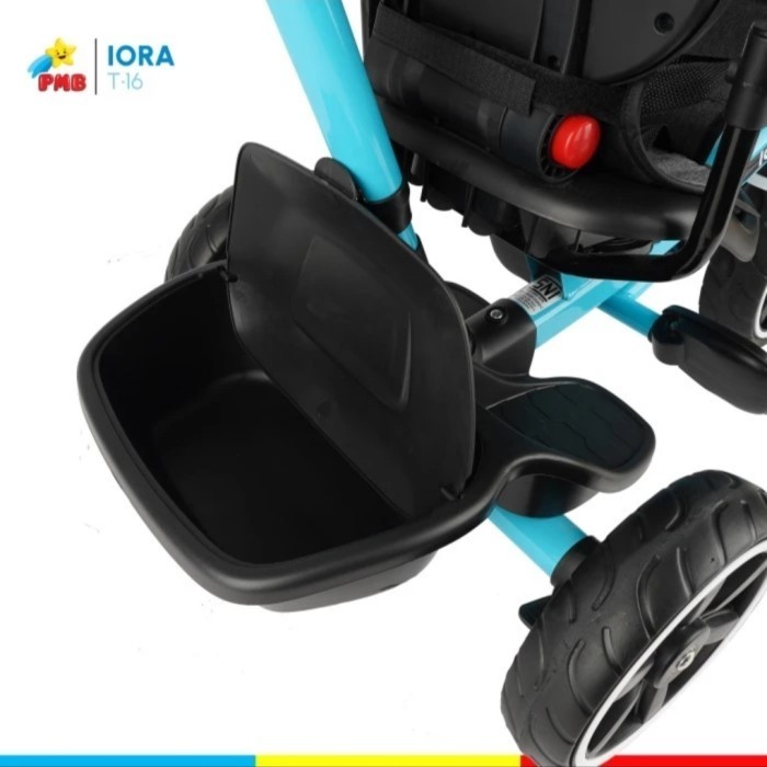 Sepeda Anak Roda Tiga Iora T-16 Sepeda Stroller Roda Tiga Iora T16