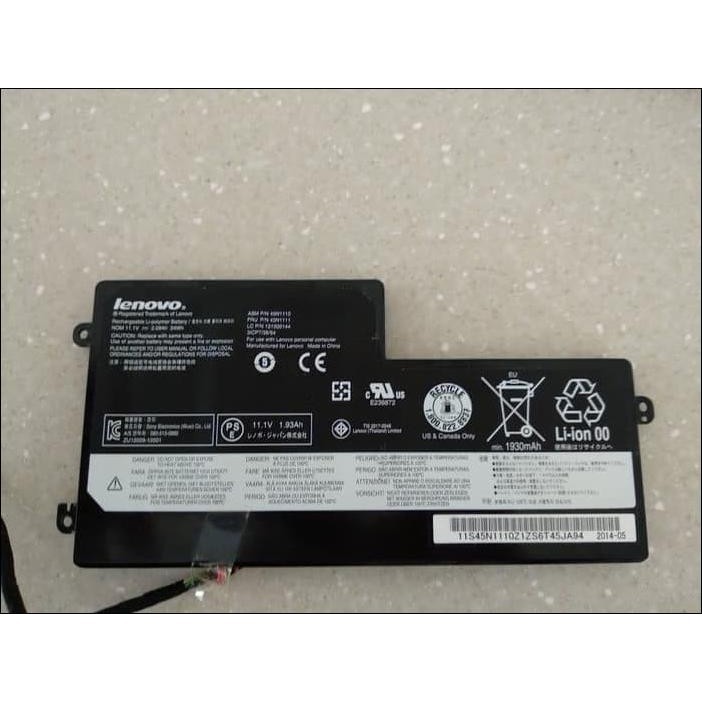 Original Baterai Battery Batre Lenovo Thinkpad T440S X230S X240S T440 Langsung Kirim