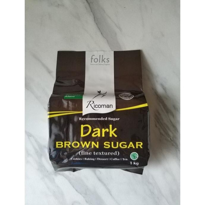

READY STOCK RICOMAN DARK BROWN SUGAR 1 KG !!!!!