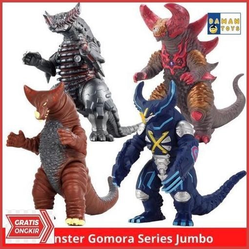 Cuci Gudang Figure Monster Gomora Series Ex Gomora Cyber Gomora Ultraman Kaiju Ultra Monster Murah P