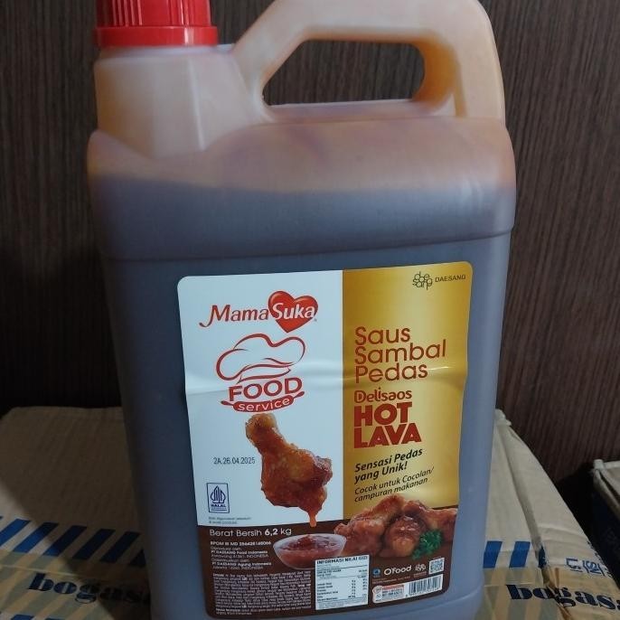 

NEW PRODUK DELISAOS HOT LAVA JIRIGEN 6,2KG !!!!!