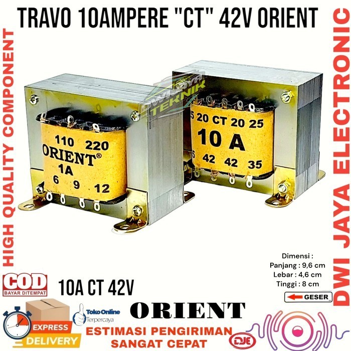 TRAVO 10A CT 42 trafo 10 A CT42 ORIENT 10 ampere