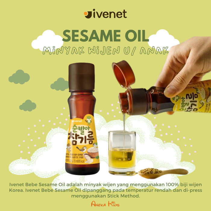 Minyak Mpasi Ivenet Sesame Oil 75Ml