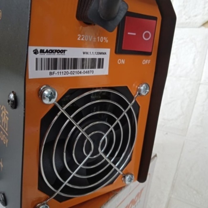 Blackfoot Mesin Travo Las Listrik 350 Watt Inverter 120A MMA