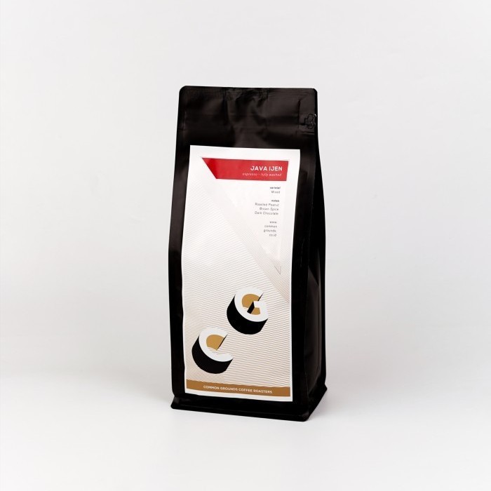 

Common Grounds Single Gin Espresso Arabica Coffee : Ijen
