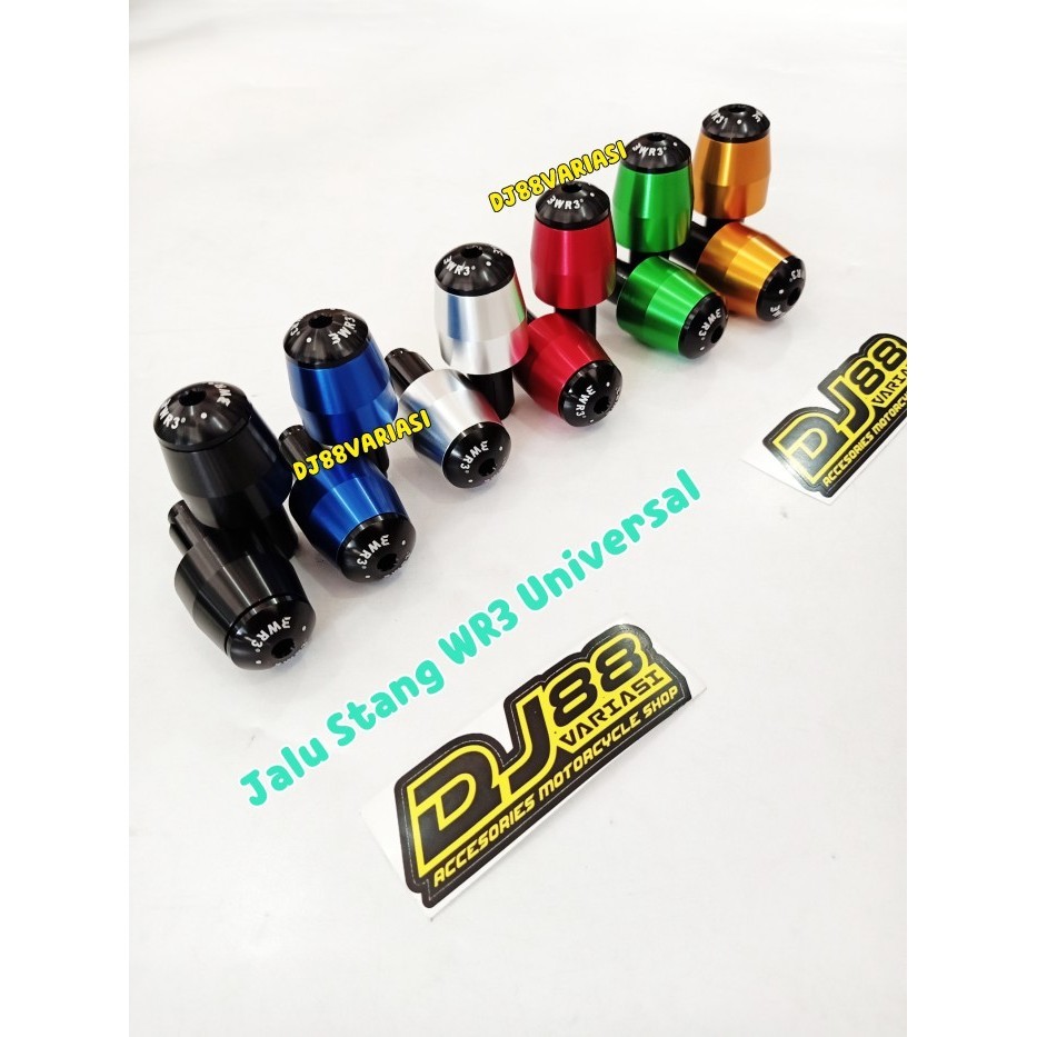 Jalu Stang Wr3 Universal Nmax Pcx Aerox Xmax Vario R15 Cbr Gsx Rizoma