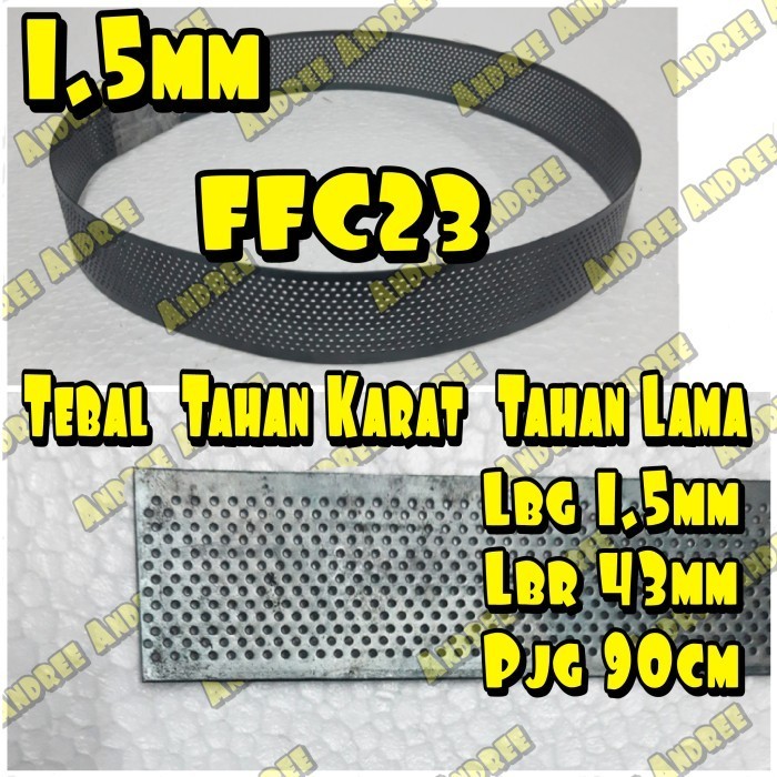 ```````] FFC23 1.5 mm Screen - Saringan Tepung Diskmill FFC-23 FFC 23 1.5mm