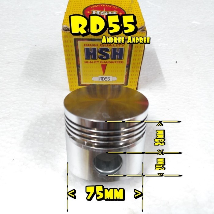 best seller] RD55 Piston - Seher Kubota RD-55 RD 55