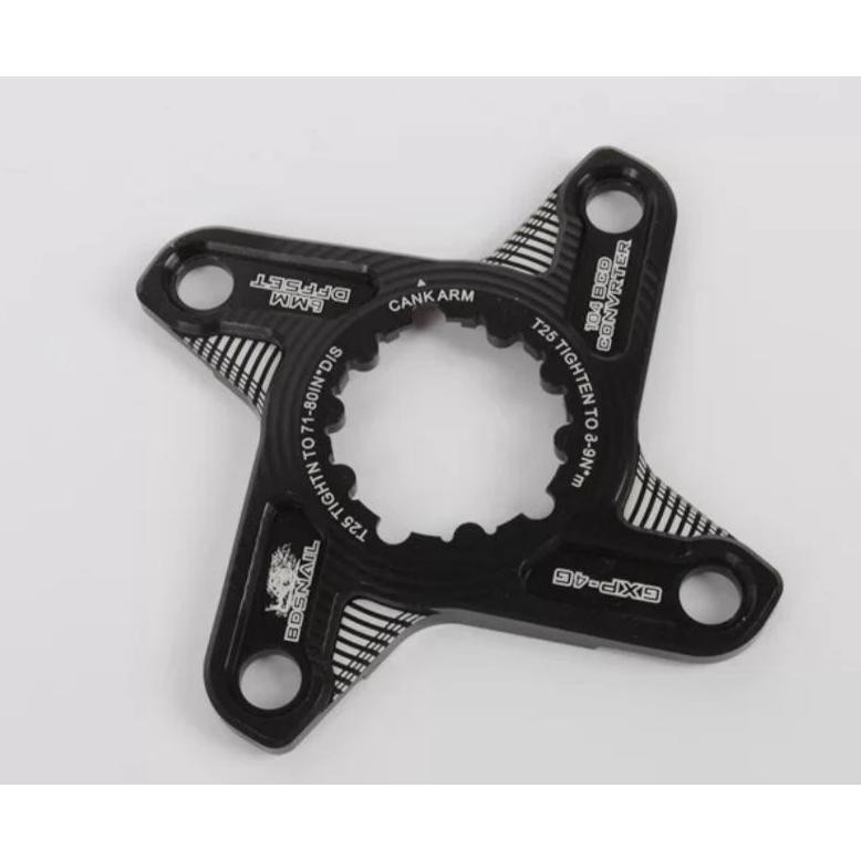 Premium Adapter Arm Crank GXP TO BCD 104 Adaptor Spider Crank GXP