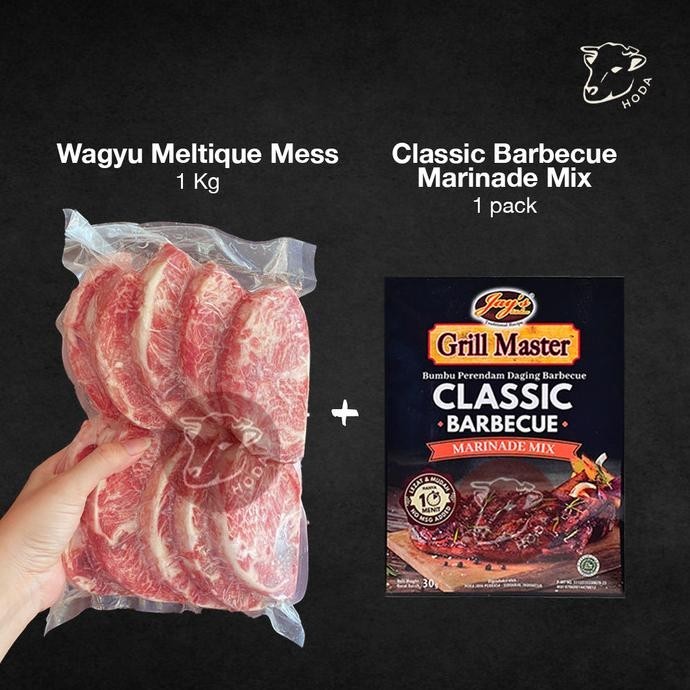 

Paket Steak Meltique Mess + Bumbu Jay's Grill Master AS99