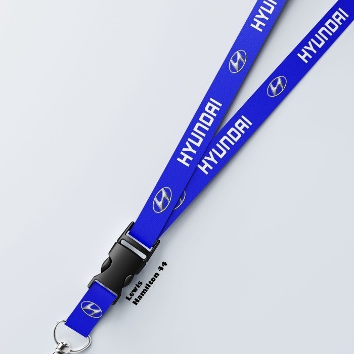 

Lanyard Mobil Korea Hyundai Dua Sisi Bisa Satuan Custom Bisa Request