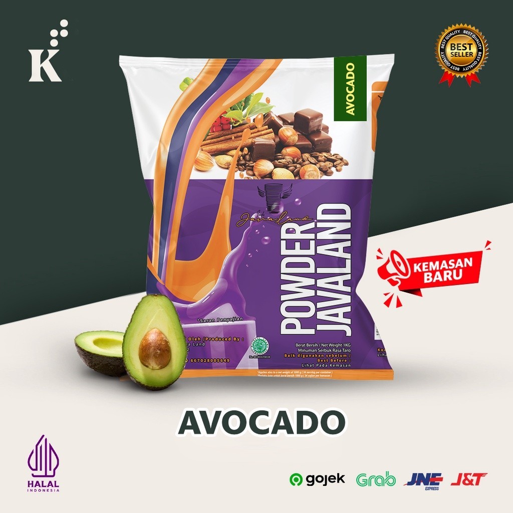 

Bubuk Numan Bubble Powder Drink Avocado Javaland 1Kg