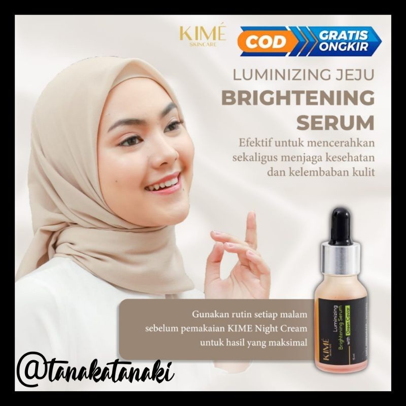 Serum Flek Wajah Kime Skincare Serum Kime Skincare Bpom